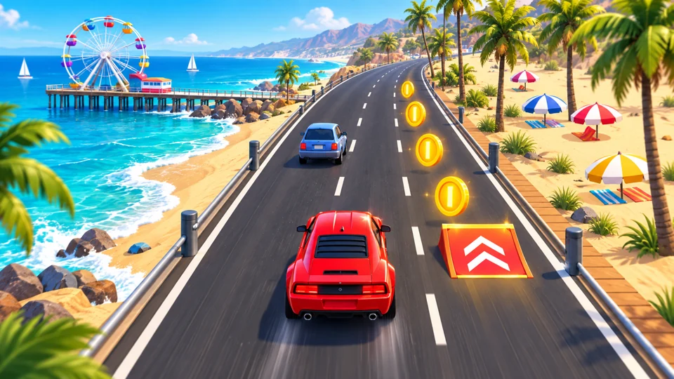 Promotional artwork for Pacific Coast Highway