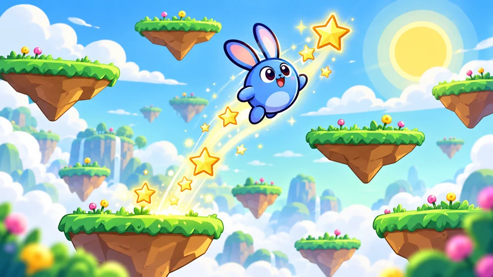 Promotional artwork for Sky Jumper